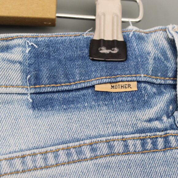 Mother Jeans Womens 28 The Spitfire Sneak Superior High Rise Wide Leg I Confess - Picture 7 of 16